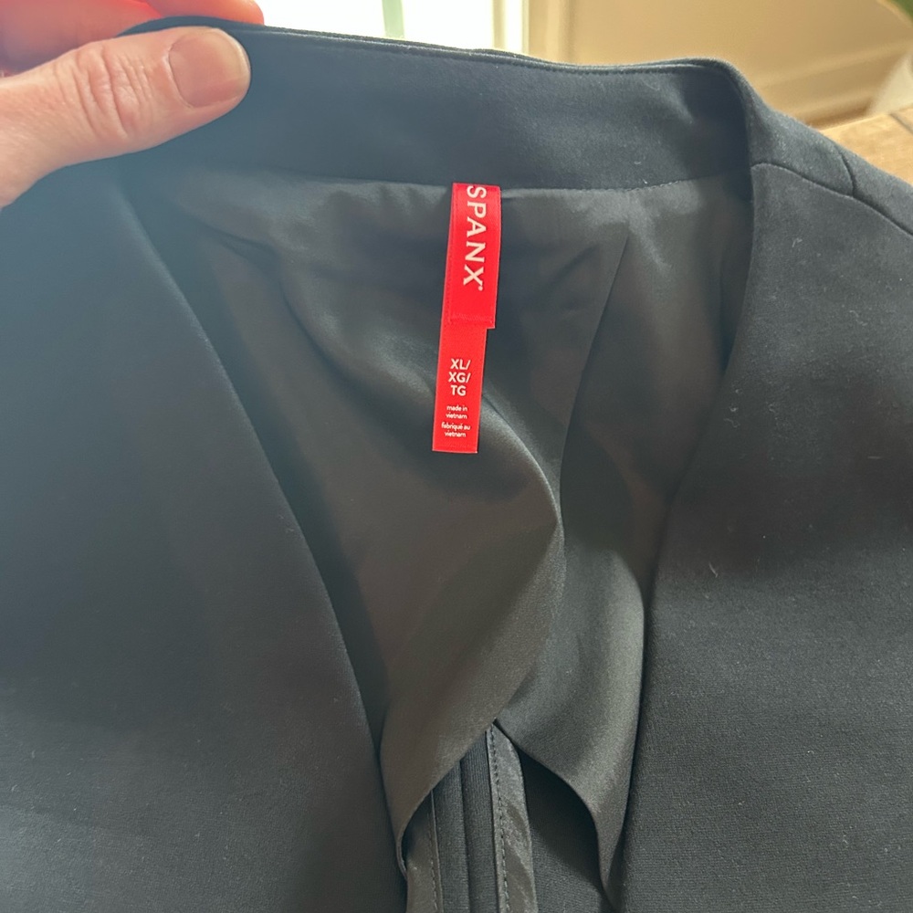 SPANX Navy Open-Front Blazer - Picture 9 of 16